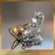 Sparkly Diamond Sea Otter - 1 of 1