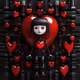 Stained Glass Hearts