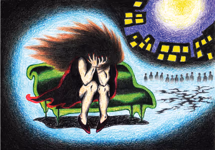 Her loneliness