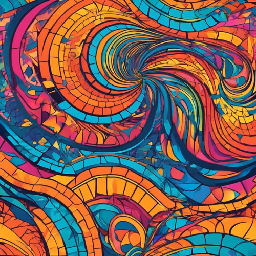 Psychedelic Tile