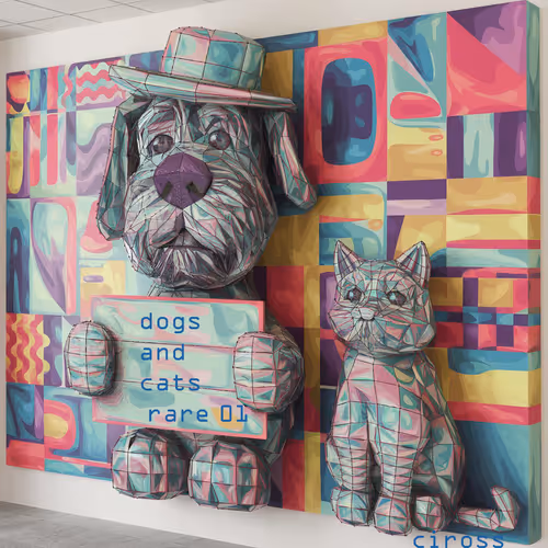 dogs and cats rare 01