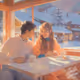 winter couple
