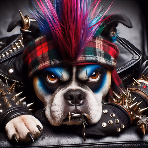 Angry Punk Dog Photography: A Celebration of Punk Rock and Art