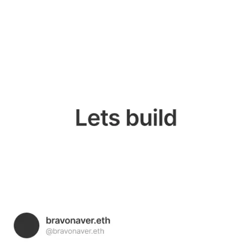 Lets build