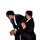 will smith slap meme pixel art nft