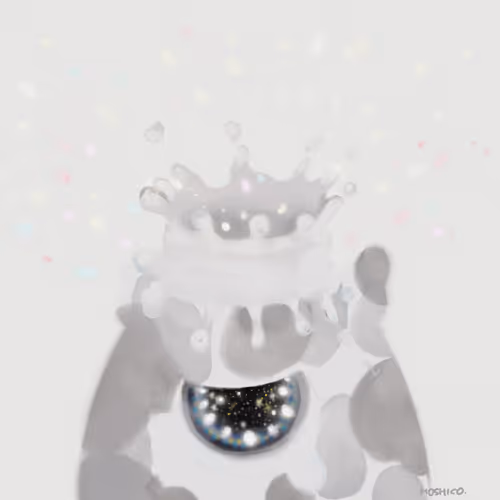 milk crown Another story