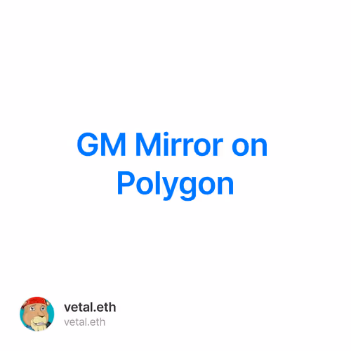 GM Mirror on Polygon