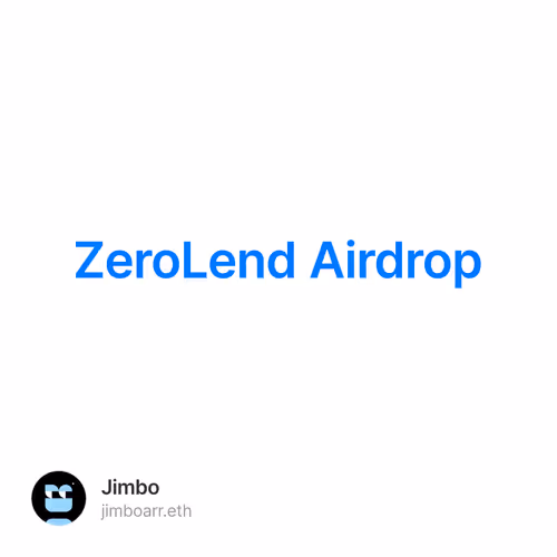 ZeroLend Airdrop