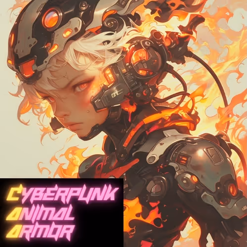 cyberpunk animal armor