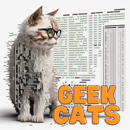 Geek Cats ASCII
