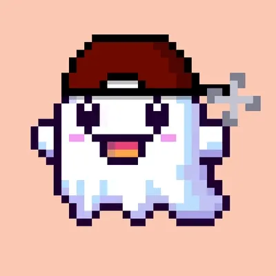 Polygon Funny Ghost