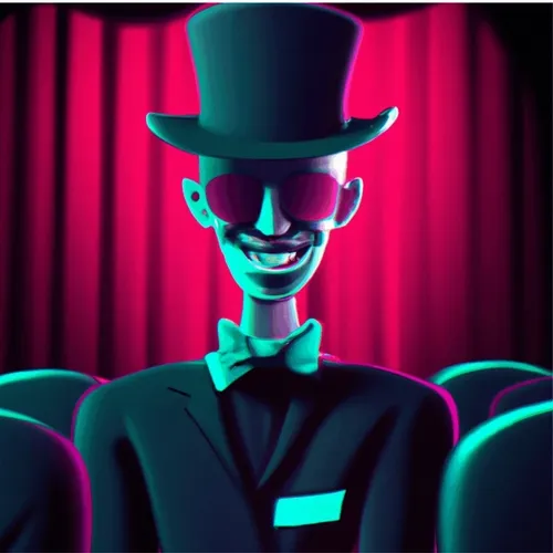 Degenerate Man with hat