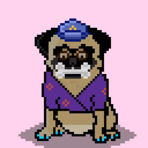 Ashy the pug #7390