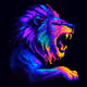 Neon   Lion