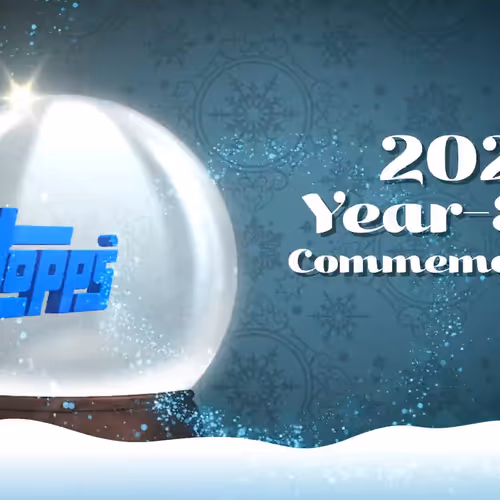 Icy Blue 2021 Year End Celebration Commemorative 1