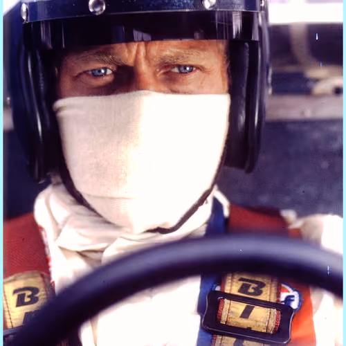 Steve McQueen in Car No. 6