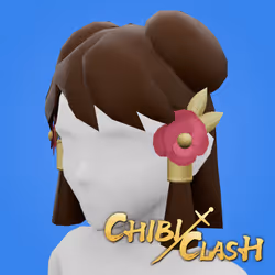 Chibi Clash Chan's Rose Hair