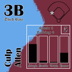 Culp Allen: 3B