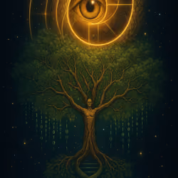 Ouroboros Eye of AI Genesis