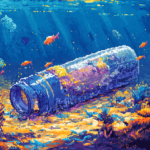 Silent Threat: The Plastic Burden Beneath the Ocean