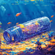 Silent Threat: The Plastic Burden Beneath the Ocean