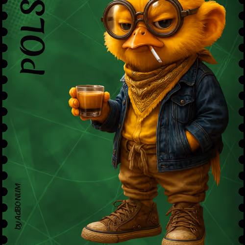 Stamp Heno #4c
