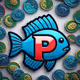 Fish with a mark P?