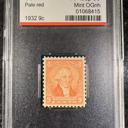 1932 Scott 714 9c Washington Bicentennial Issue MNH Stamp PSE Graded XF-Sup 95