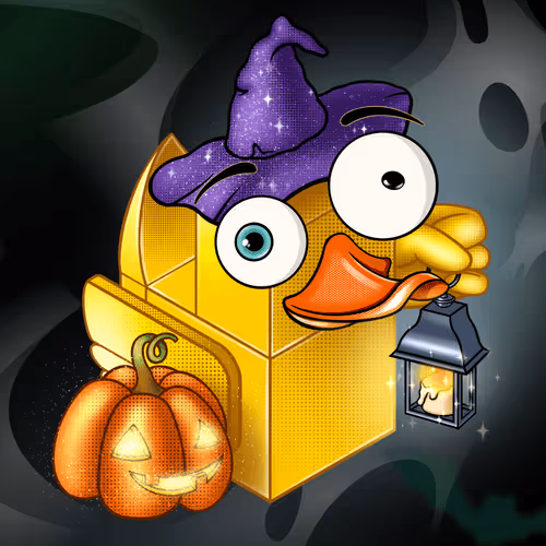 Halloween Yellow Duckie #1