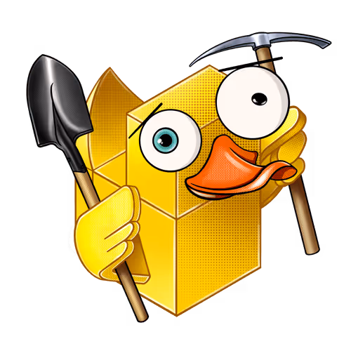 Yellow Duck sticker #1