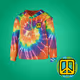 PEACEVOID Tie-Dye Hoodie