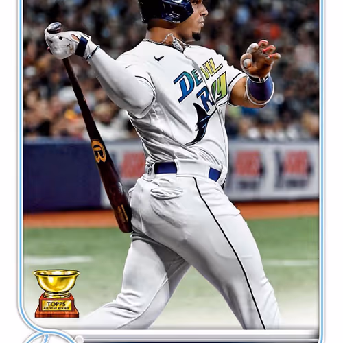 Tampa Bay Rays Tm Wander Franco Short Print White