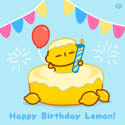 Happy Birthday Lemon!