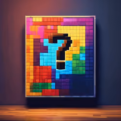 Special Spiral Pixel Art