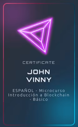 ESPAÑOL - Microcurso Introducción a Blockchain - Básico