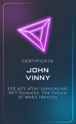 $50 gift after completion! NFT Domains: The Future of Web3 Identity
