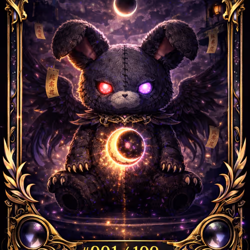 Dark Yokai Plush #001