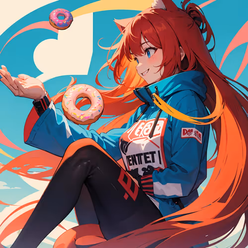 Donuts Girl Free Mint