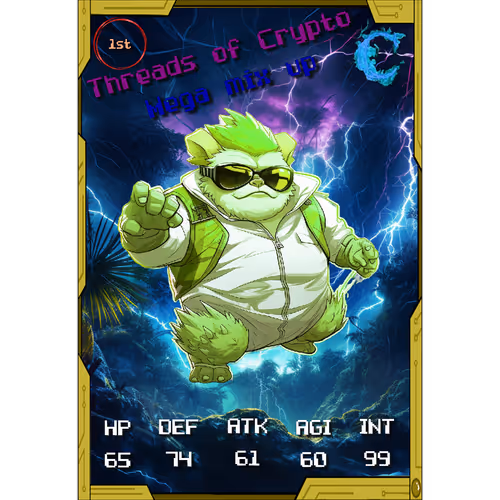 Threads Of Crypto Mega mix Up Trading Cards