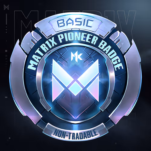 Matr1x Pioneer Badge