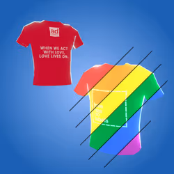 No Labels Rainbow Tee