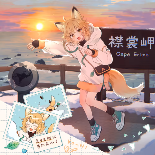 Illust of Hokkaido with MOZUKUZU