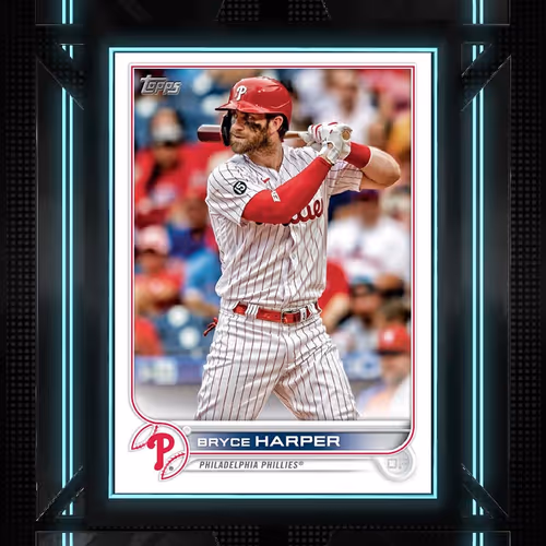 Philadelphia Phillies R Bryce Harper Base Glitch 2