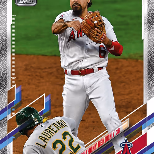 Angels R Anthony Rendon 3b Base Motion Platinum 55