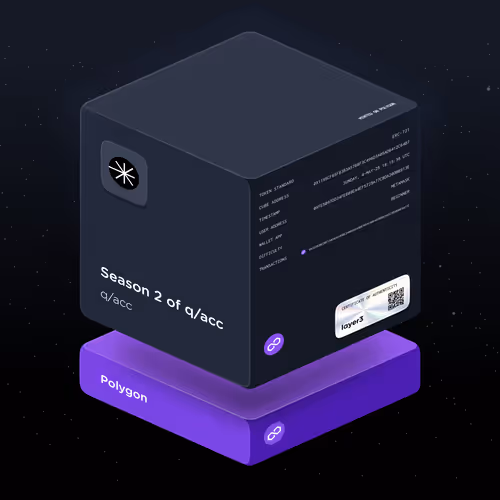 Layer3 Cube Polygon logo
