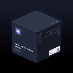 Swap using Rabby Wallet