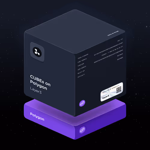 Layer3 Cube Polygon logo