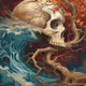Skull and Tree #02