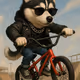 Freestyle biker husky #76
