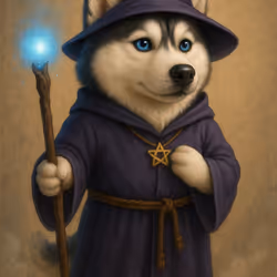 Wizard husky #2